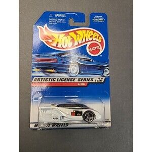 Vintage NEW NOS Hot Wheels #729 Alien Artistic License Series Diecast Car 1998